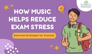 How Music Helps Reduce Exam Stress best CBSE schools in Bangalore best schools in Electronic City CBSE schools in Bangalore international schools in Electronic City
