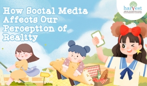 How Social Media Shapes Students Best schools in Electronic City Best CBSE schools in Bangalore Harvest International School Digital wellness in schools